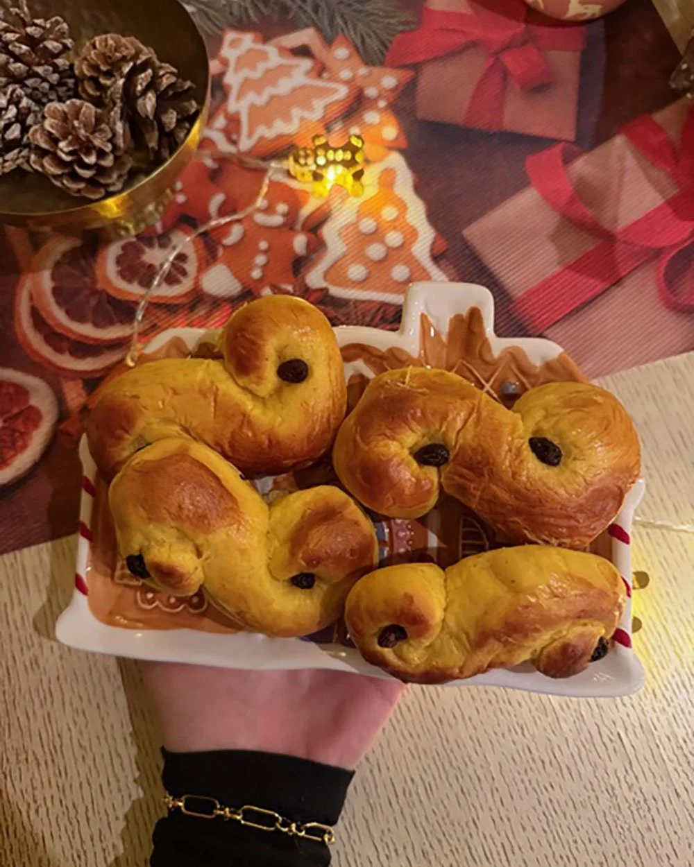 glutenfria lussekatter